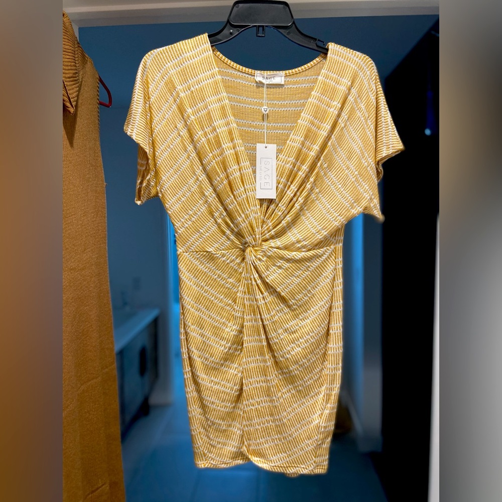 SAGE the label Artisian dress BRAND NEW with tags